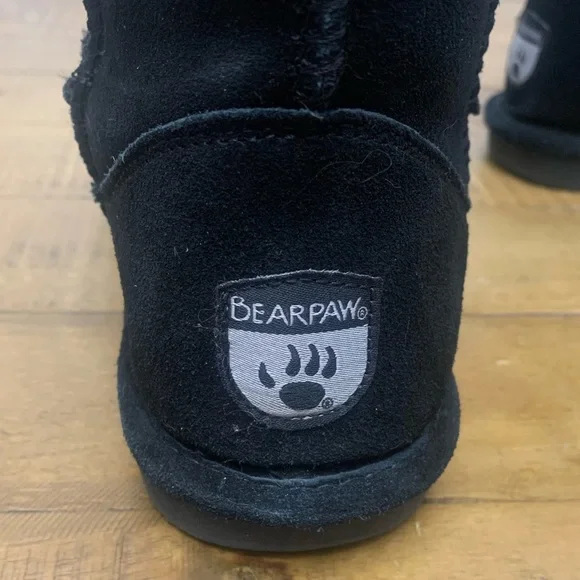 BearPaw Black Boots - Picture 12 of 14